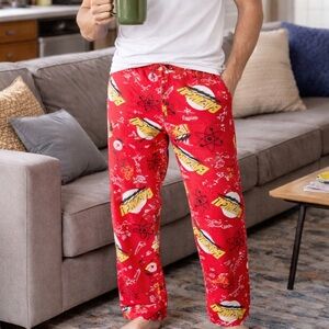 Big Bang Theory Bazinga Pajama Pants Mens Medium | Sheldon Cooper Lounge Pants